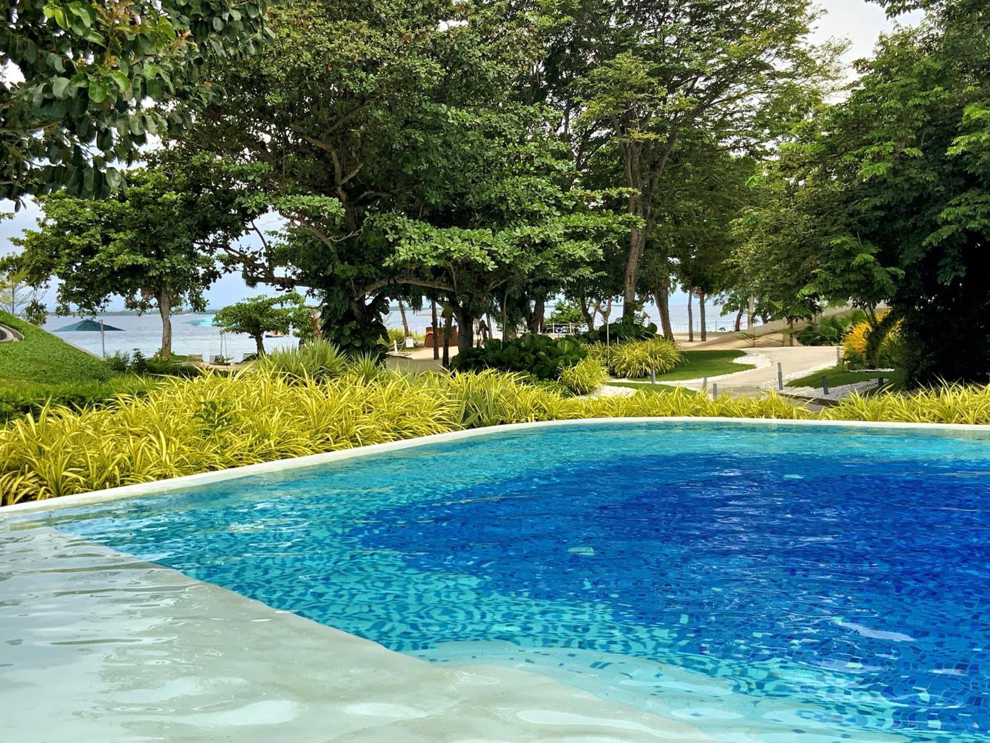 Dominiks Quite And Elegant Studio Ocean View Pool At Tambuli Resort High Floor มักตัน ภายนอก รูปภาพ