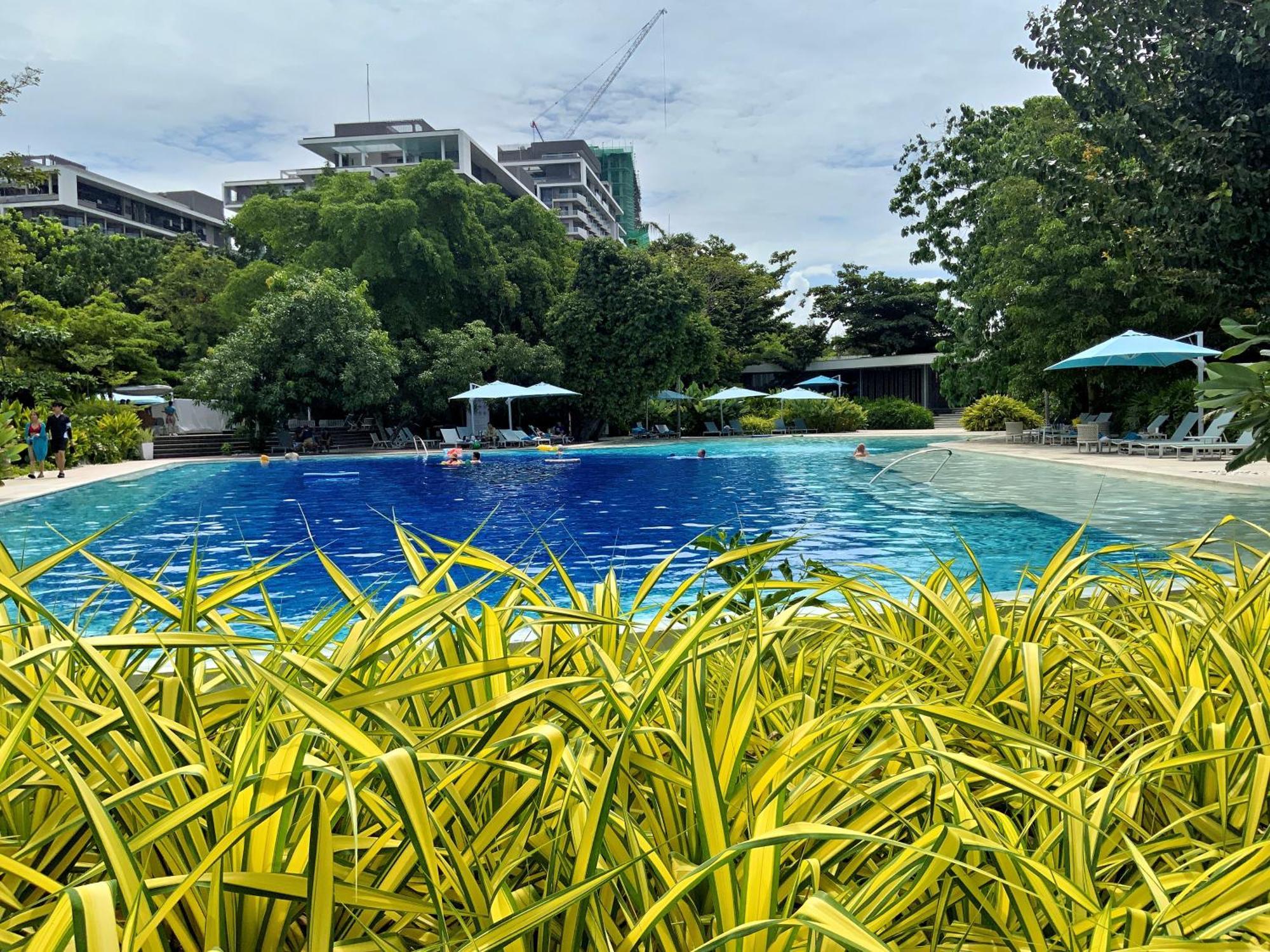Dominiks Quite And Elegant Studio Ocean View Pool At Tambuli Resort High Floor มักตัน ภายนอก รูปภาพ